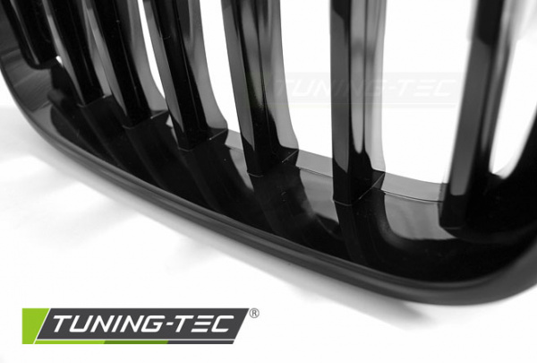 Upgrade Sportgrill Nieren für BMW X3 F25 10-14 Hochglanz schwarz